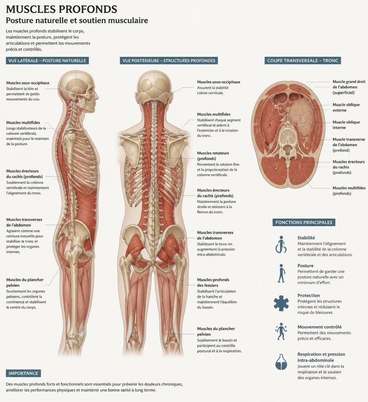 découvrez comment renforcer le muscle profond peut améliorer votre posture naturelle et réduire les douleurs. apprenez les clés pour un maintien optimal et un bien-être durable.