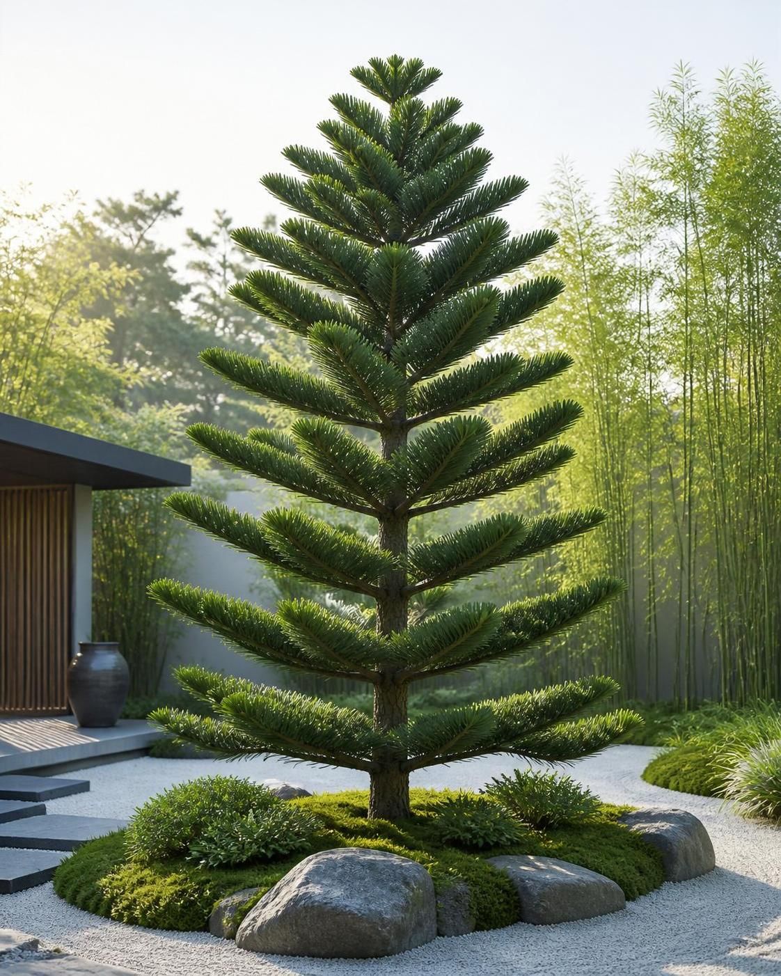 découvrez l'araucaria araucana, un arbre millénaire unique, idéal pour sublimer vos jardins zen et contemporains grâce à son charme intemporel et sa silhouette élégante.