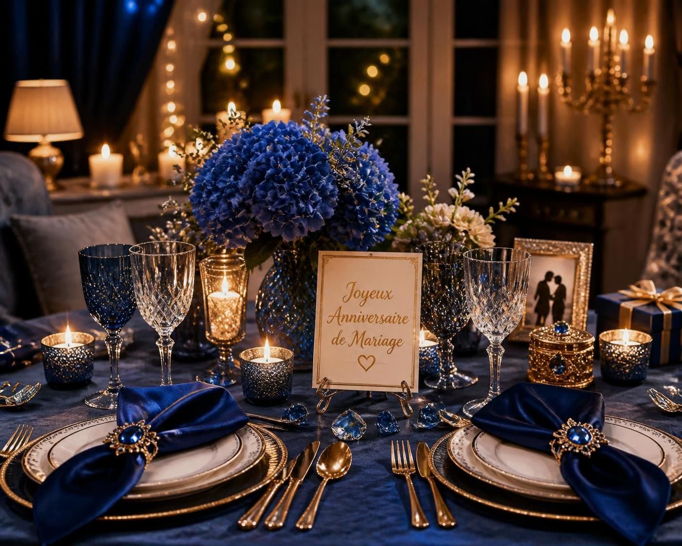 découvrez comment célébrer avec élégance et émotion vos noces de saphir, symbolisant 45 ans d'amour et de complicité. idées, conseils et inspirations pour une fête inoubliable.