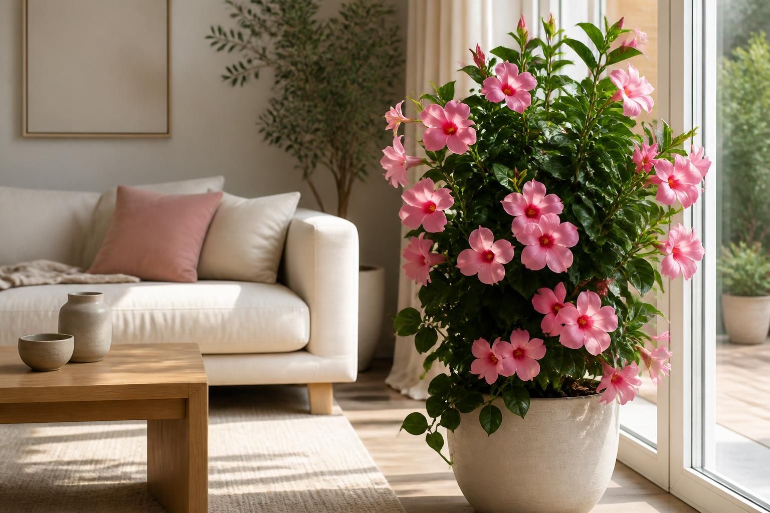 découvrez comment intégrer la diplodenia, une plante décorative élégante, pour sublimer votre intérieur avec style et fraîcheur.