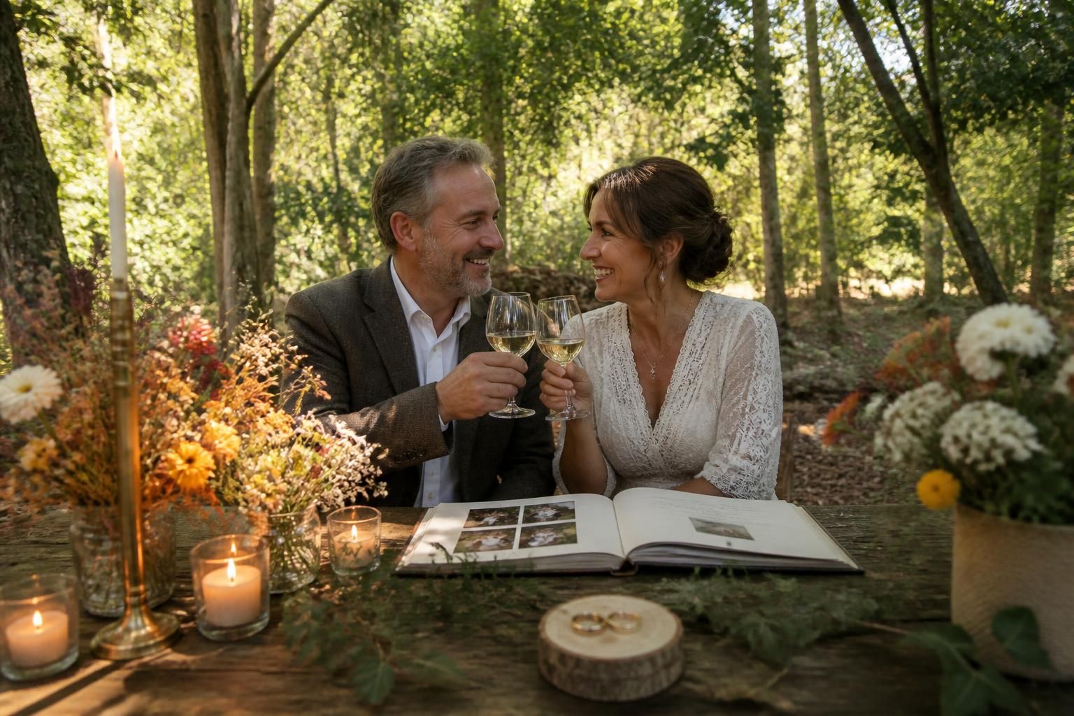 célébrez vos 20 ans de mariage, les noces de chêne, avec authenticité et charme grâce à nos idées originales et conseils pour une fête inoubliable.